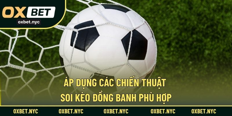 Áp dụng các chiến thuật soi kèo đồng banh phù hợp