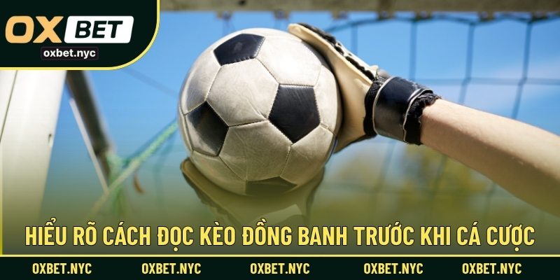 Hiểu rõ cách đọc kèo đồng banh trước khi cá cược